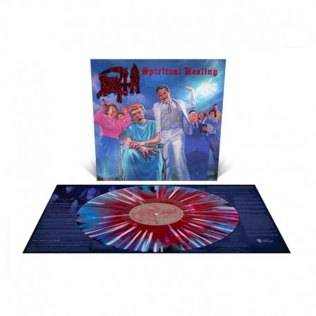 DEATH - Spiritual Healing LP, Tri-Color Merge & Splatter Vinyl, Ed. Ltd.