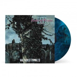 LAKE OF TEARS - Headstones LP, Vinilo Azul & Negro Transparente Marbled, Ed. Ltd. Numerada