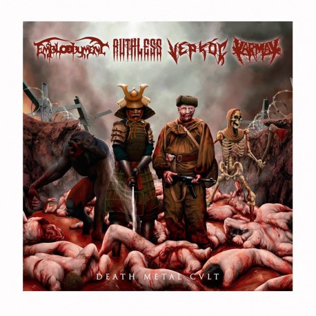 KARMAK/EMBLOODYMENT/RUTHLESS/VEPOÇ - Death metal Cult LP 