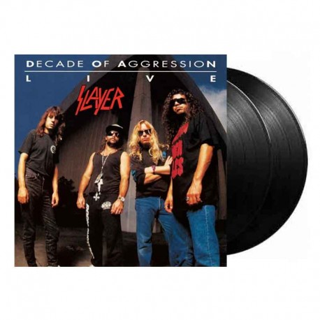 SLAYER - Decade Of Aggression Live 2LP, Vinilo Negro