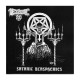 NECROPHOBIC - Satanic Blasphemies LP, Silver Vinyl, Ltd. Ed.