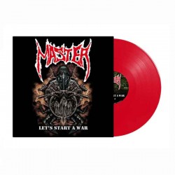 MASTER - Let's Start A War LP, Red Vinyl, Ltd. Ed.