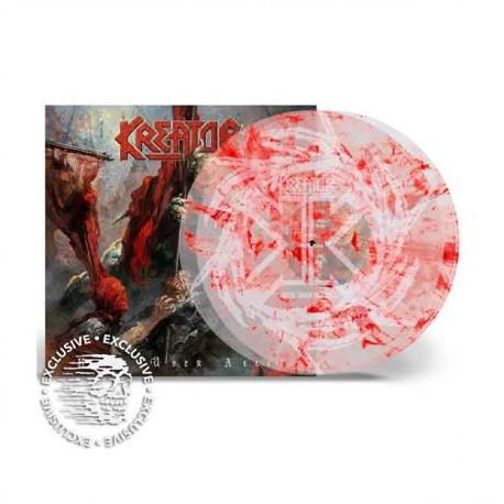 KREATOR - Hate Über Alles 2LP, Clear/Red Marbled Vinyl, Ltd. Ed.