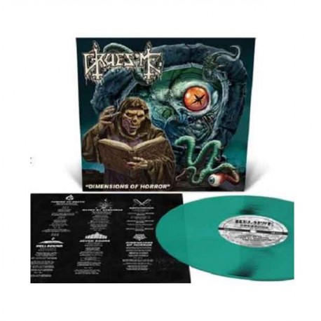 GRUESOME - Dimensions Of Horror LP, Translucent Green Vinyl, Ltd. Ed.