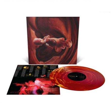 COALESCE - 0:12 Revolution In Just Listening LP, Oxblood And Yellow Merge Vinyl, Ltd. Ed.