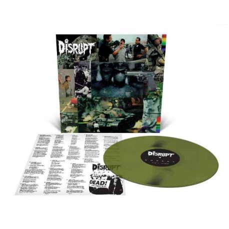 DISRUPT - Unrest LP, Swamp Green Vinyl, Ltd. Ed.