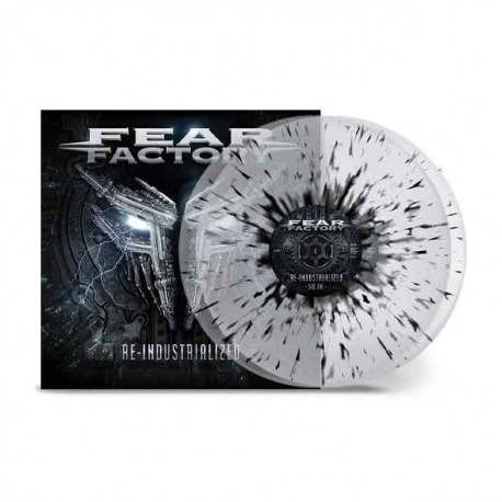 FEAR FACTORY - Re-Industrialized 2LP, Vinilo Clear & Negro Splatter, Ed. Ltd.