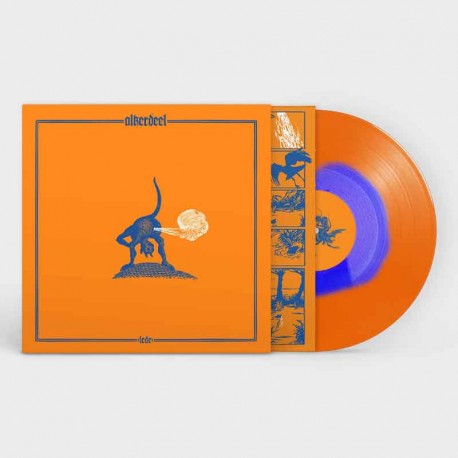 ALKERDEEL - Lede LP, Orange/Blue Swirl Vinyl