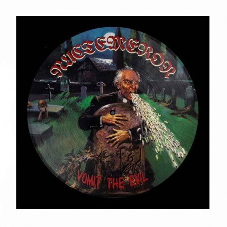 NUCTEMERON - Vomit The Evil LP, Picture Disc, Ltd. Ed.