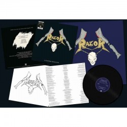 RAZOR - Custom Killing LP, Black Vinyl, Ltd. Ed.