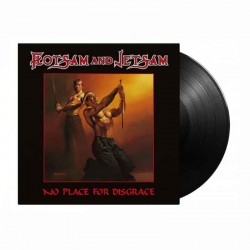 FLOTSAM AND JETSAM - No Place For Disgrace LP, Vinilo Negro