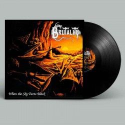 BRUTALITY - When The Sky Turns Black LP Vinilo Negro, Ed. Ltd.