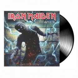 IRON MAIDEN - Killers United '81 LP, Black Vinyl