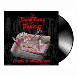 DISASTROUS MURMUR - 25 Years Of Slaughter Rock LP, Vinilo Negro