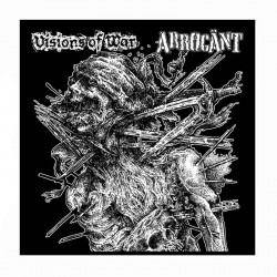 VISIONS OF WAR / ARROGÄNT - Visions Of War / Arrogänt CD, Digipak, Split