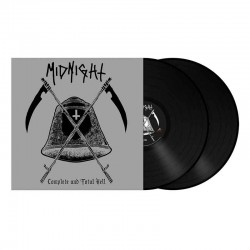 MIDNIGHT - Complete And Total Hell 2LP, Black Vinyl