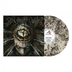 SIX FEET UNDER - Maximum Violence LP, Clear "Black Dust" Vinyl, Ltd. Ed.