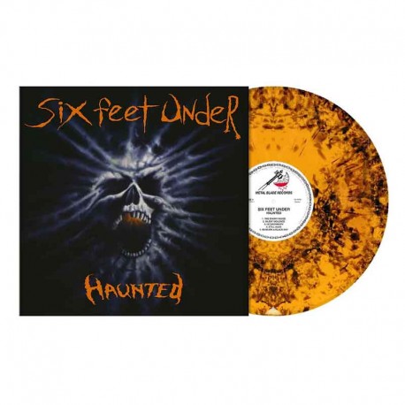 SIX FEET UNDER - Haunted LP, Orange "Black Dust" Vinyl, Ltd. Ed.