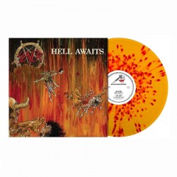 SLAYER - Hell Awaits LP, Vinilo Naranja/Rojo Splatter