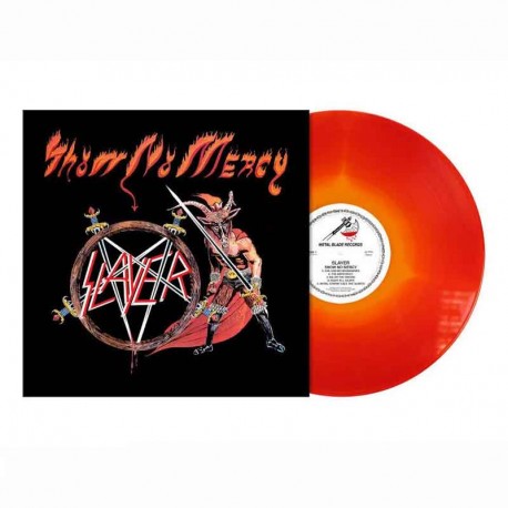 SLAYER - Show No Mercy LP, Orange/Red Melt Vinyl