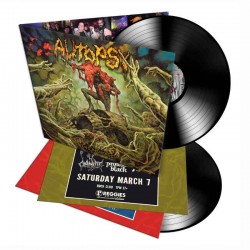 AUTOPSY - Live in Chicago 2LP, Black Vinyl