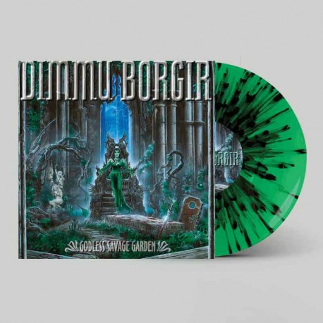 DIMMU BORGIR - Godless Savage Garden LP, Vinilo Green/Black Splatter, Ed. Ltd.