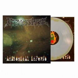 HAEMORRHAGE - Anatomical Inferno LP, Olive Green/Baby Blue Swirl Vinyl , Ltd. Ed.