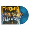 MANOWAR - Fighting The World LP, Transparent Blue Vinyl, Ltd. Ed.