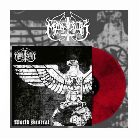 MARDUK - World Funeral LP, Bloodred/Black Marbled Vinyl, Ltd. Ed.