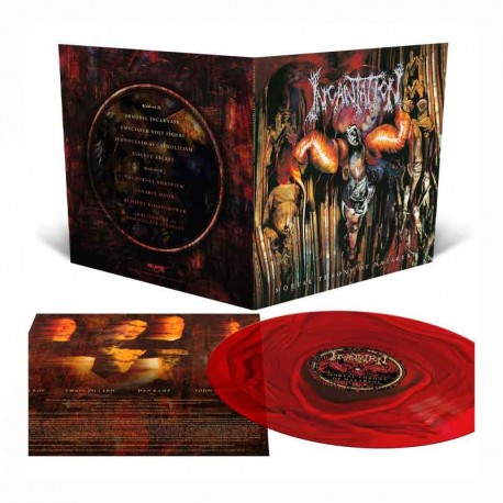 INCANTATION - Mortal Throne Of Nazarene LP, Blood Red Ripple Vinyl, Ltd. Ed.