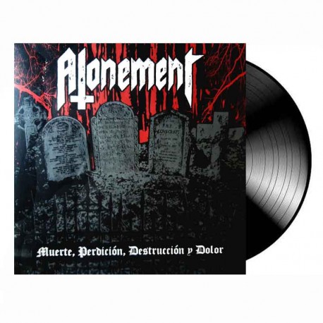 ATONEMENT - Muerte, Perdición, Destrucción y Dolor MLP, Black Vinyl