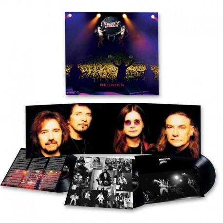 BLACK SABBATH - Reunion 3LP, Black Vinyl