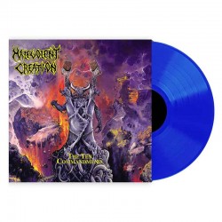 MALEVOLENT CREATION - The Ten Commandments LP, Transparent Blue Vinyl, Ltd. Ed.