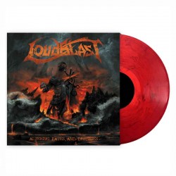 LOUDBLAST - Altering Fates And Destinies LP, Red Marbled Vinyl, Ltd. Ed.