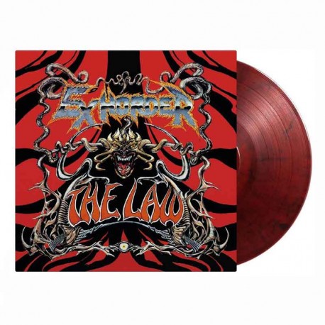 EXHORDER - The Law LP, Vinilo Rojo/ Negro Marbled, Ed. Ltd. Numerada