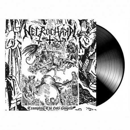 NECROCHAKAL - Trampling The Holy Gospels 7", EP, Ed. Ltd. Numerada