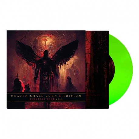 HEAVEN SHALL BURN ‡ TRIVIUM - European Tour 2023 7", Green Vinyl, Ltd. Ed.