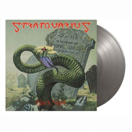 STRATOVARIUS - Black Night 7", Vinilo Plata, Ed. Ltd. Numerada