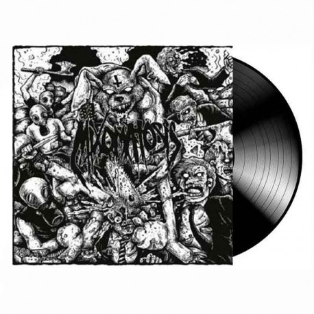 PERPETUAL/MIXOMATOSIS - Scam/Mixomatosis 7", Vinilo Negro