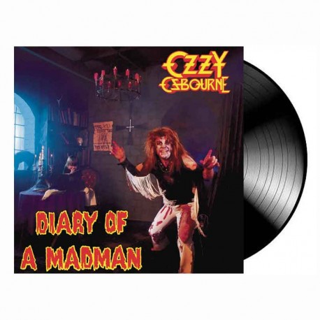 OZZY OSBOURNE - Diary Of A Madman LP, Vinilo Negro