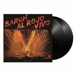 BARON ROJO - Barón Al Rojo Vivo 2LP, Black Vinyl, Ltd. Ed.