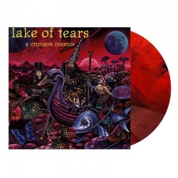 LAKE OF TEARS - A Crimson Cosmos LP, Transparent Red&Black Marbled Vinyl, Ltd. Ed. Numbered