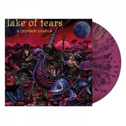 LAKE OF TEARS - A Crimson Cosmos LP, Transparent Violet&Black Splatter Vinyl, Ltd. Ed. Numbered