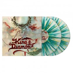 KING DIAMOND - House Of God 2LP, White w/Mint & Orange Splatter Vinyl, Ltd. Ed.