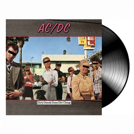 ACDC - Dirty Deeds Done Dirt Cheap LP, Black Vinyl