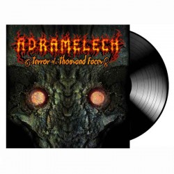 ADRAMELECH - Terror Of Thousand Faces LP, Black Vinyl, Ltd. Ed.