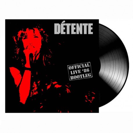 DÉTENTE - Official Live ‘86 Bootleg LP, Vinilo Negro, Ed. Ltd.