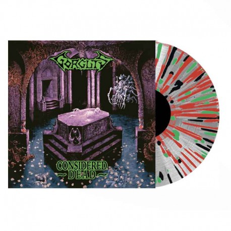 GORGUTS - Considered Dead LP, Splatter Vinyl, Ltd. Ed.