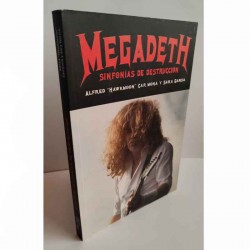 MEGADETH: Sinfonías De Destrucción Book, Soft cover