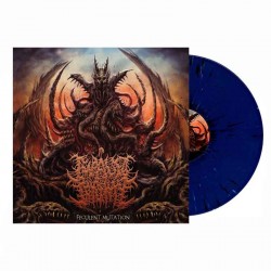 IMPALED DIVINITY - Feculent Mutation LP, Vinilo Azul/Blanco/Negro Splatter, Ed.Ltd.